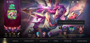 Conta wild Rift grão mestre - League of Legends: Wild Rift LOL WR