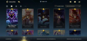 Conta wild Rift grão mestre - League of Legends: Wild Rift LOL WR