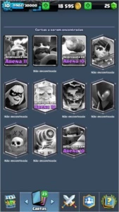 Conta de Clash Royale Level 10