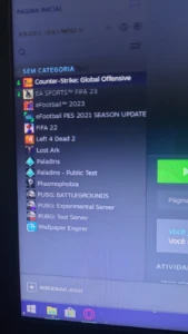 Conta Steam - Fifa 23, Fifa 22, Csgo Com Prime, Pes 2021...