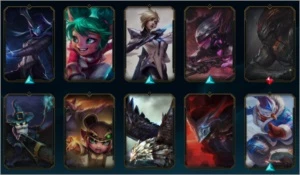 Acc lv.131 Gold com várias skins - League of Legends LOL
