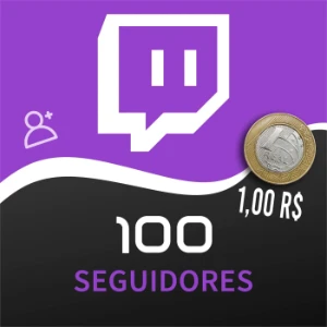 💎(Promoção)💎100 Seguidores Na Twitch