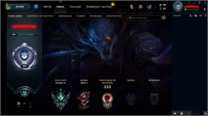 Conta Platina 90 campeões 44 skins - League of Legends LOL