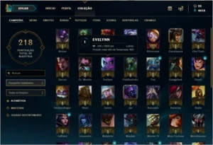 Conta LoL - League of Legends