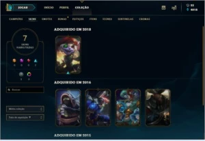 Conta LoL - League of Legends