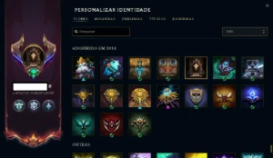 Conta League of Legends 2014 malphite prestigio LOL