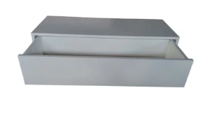 Aparador Suspenso Branco com Gaveta 65x27,5x15cm - Artesanato e Personalizados