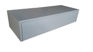 Aparador Suspenso Branco com Gaveta 65x27,5x15cm - Artesanato e Personalizados
