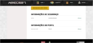 MINECRAFT FULL ACESSO ORIGINAL 30R$