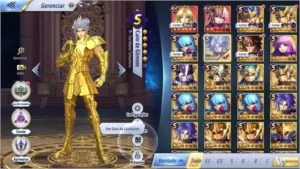 SAINT SEIYA AWAKENING - COM GEMAS AVANÇADAS E LIVROS SSA
