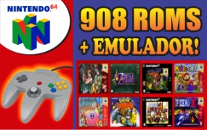 908 ROMs N64 + Emulador - Others
