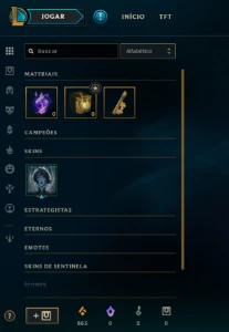 Conta LoL Ouro 1, 31 Champions, 29 Skins (2 Lendárias) - League of Legends