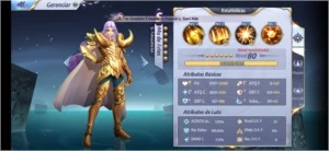 Conta Nvl 46 Saint Seiya Awakening SSA
