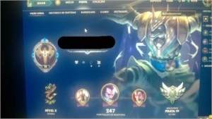 Conta nv 73, +73 CHAMP, + SKINS, elo prata 4 com BORDA . - League of Legends LOL