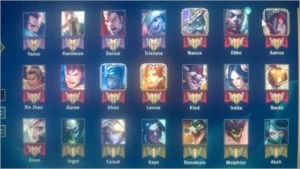 Conta nv 73, +73 CHAMP, + SKINS, elo prata 4 com BORDA . - League of Legends LOL