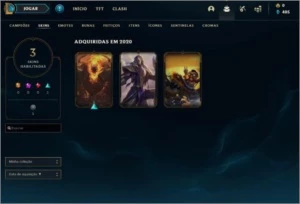 5$ CONTAS LOLBR LVL10-30(EMAIL VERIFICADO) - League of Legends
