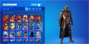 CONTA FORTNITE CAPITULO 2 S1-2-3-4-5 E 8 MIL VBUCKS