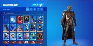CONTA FORTNITE CAPITULO 2 S1-2-3-4-5 E 8 MIL VBUCKS