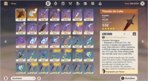 AR 45 2 ARMAS 5* E 2 PERSO. 5* - Genshin Impact