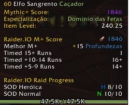 Conta wow TOP - Blizzard