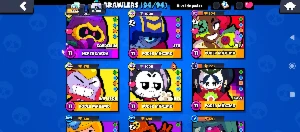 Conta rara Full braw, ideal para ranked se divertir - Brawl Stars