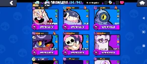 Conta rara Full braw, ideal para ranked se divertir - Brawl Stars