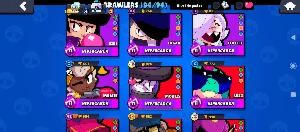 Conta rara Full braw, ideal para ranked se divertir - Brawl Stars