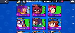 Conta rara Full braw, ideal para ranked se divertir - Brawl Stars