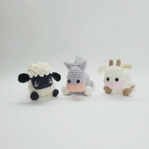 Presépio Completo em Amigurumi - Artesanato e Personalizados