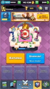 Conta Clash Royale nivel 11