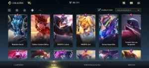Conta Riot PLATINA4 LOL/Mestre Wild Rift - League of Legends