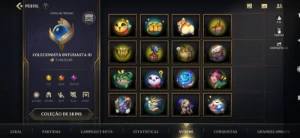Conta Riot PLATINA4 LOL/Mestre Wild Rift - League of Legends