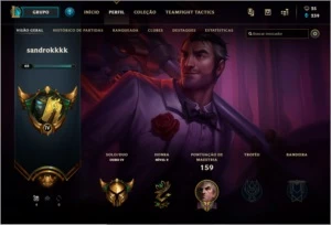CONTA LOL:  49 CHAMPS / GOLD 4 / 13 SKINS - League of Legends