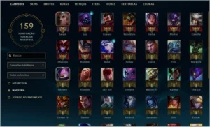 CONTA LOL:  49 CHAMPS / GOLD 4 / 13 SKINS - League of Legends