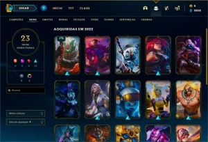 Conta lol upada para venda - League of Legends