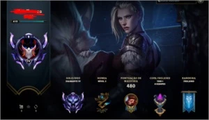 Conta D4, 153 skins - League of Legends LOL