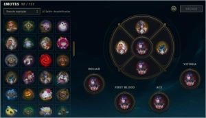 Conta D4, 153 skins - League of Legends LOL
