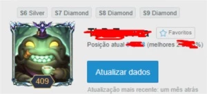 Conta D4, 153 skins - League of Legends LOL
