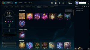 Conta lol com tyze triunfante Platina iv - League of Legends
