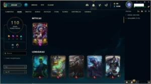 Conta lol com tyze triunfante Platina iv - League of Legends