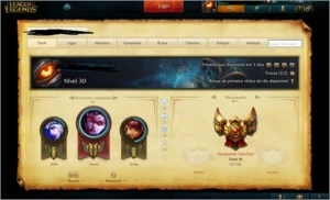 Conta ouro 3 - League of Legends LOL