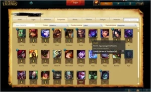 Conta ouro 3 - League of Legends LOL