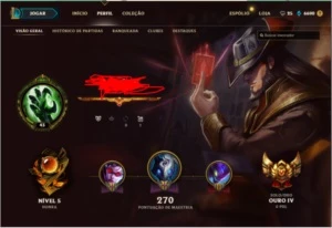 Vendo conta com todos campões! - League of Legends LOL