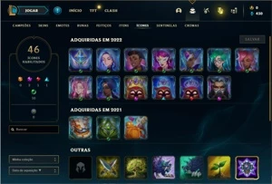 Conta Diamante 4 com 31 Champs e 3 Skins - League of Legends LOL