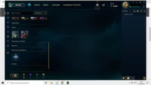 conta lol platina todos os champs - League of Legends