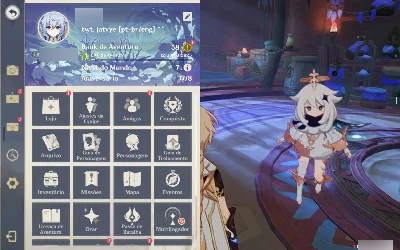 Conta Lvl 58 - Genshin Impact