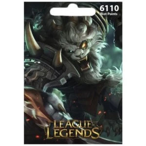 League Of Legends 6.110 Riot Points - Envio Imediato LOL