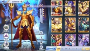 Poseidon + Papilon Serve mais recente - Saint Seiya Awakening SSA