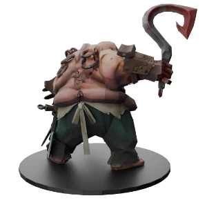 Modelo 3D Dota2 - Pudge - Outros