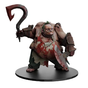 Modelo 3D Dota2 - Pudge